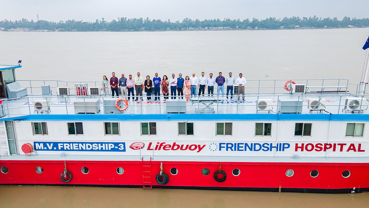 Lifebuoy Friendship Hospital reaches 800,000 patients in remote chars