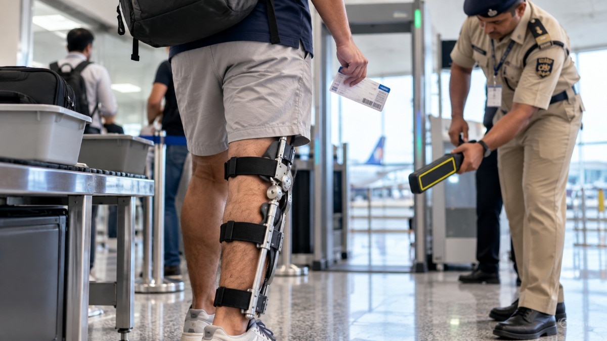 Medical documentation advised for air travelers with metal implants