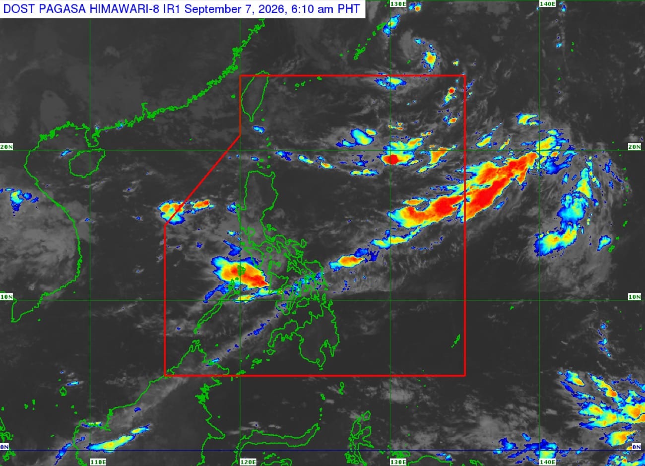 Southwest monsoon to drench Luzon, Visayas through midweek
