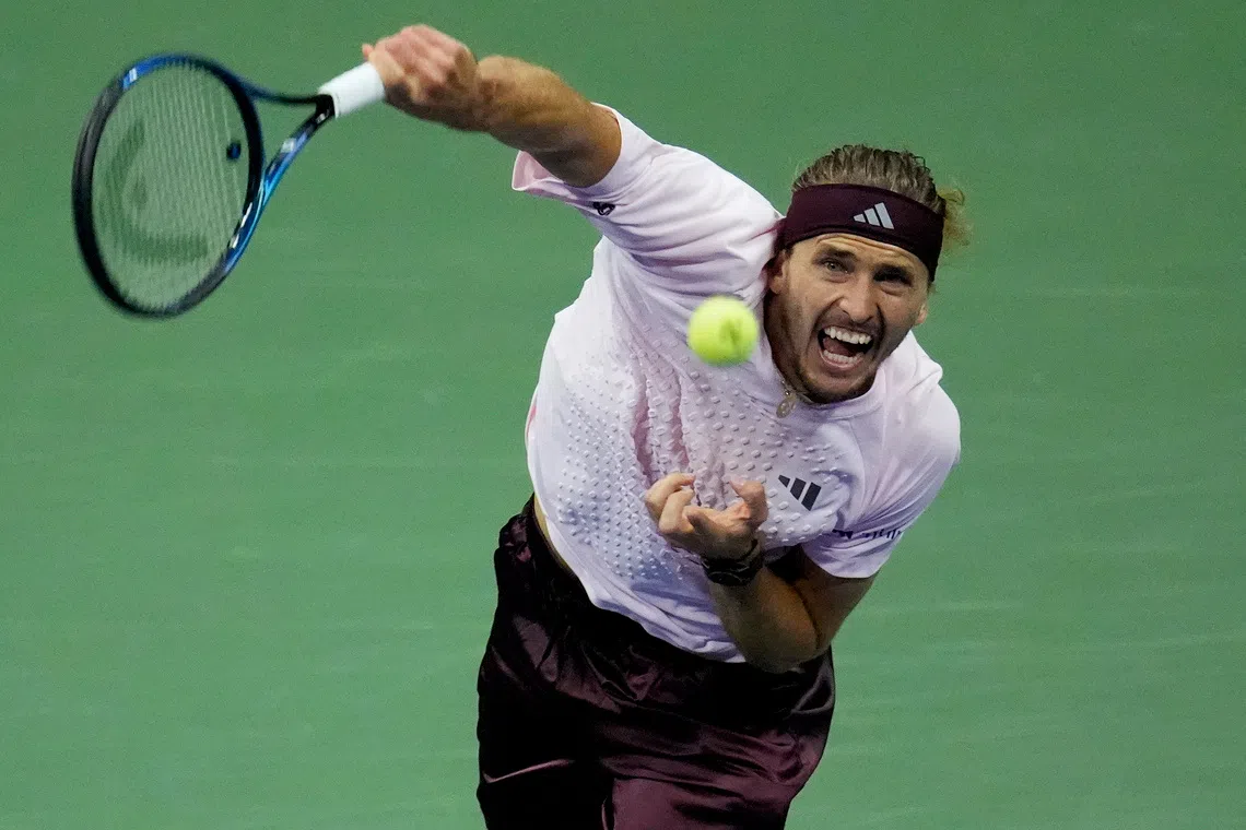 Zverev powers past Darderi to reach US Open quarter-finals