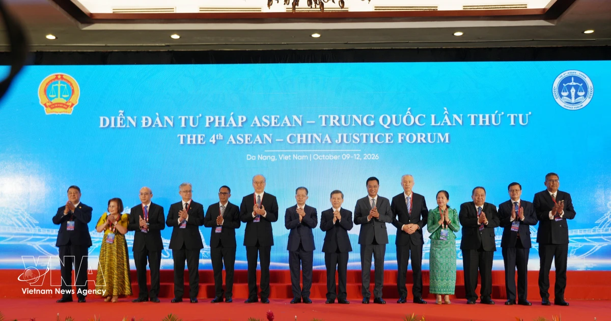 Đà Nẵng tổ chức Diễn đàn Tư pháp ASEAN–Trung Quốc lần thứ tư