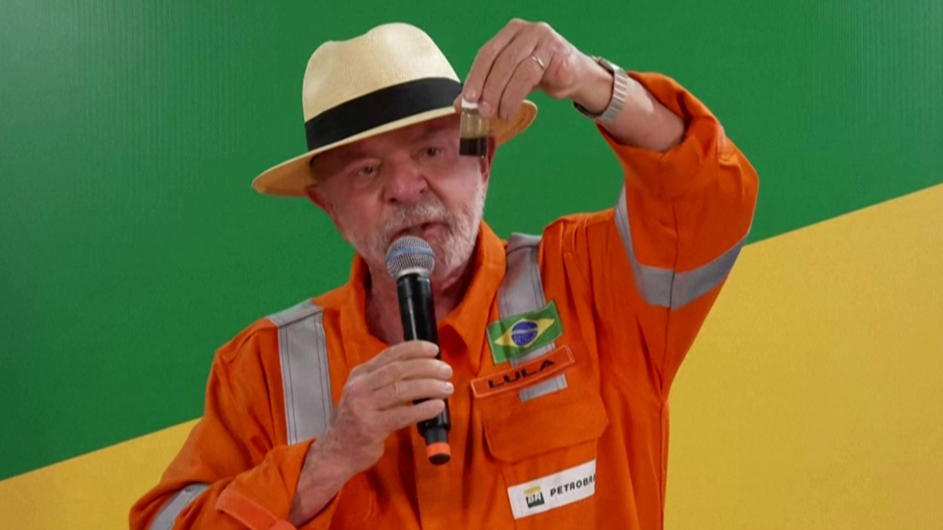 Brazil's Leader Touts Amazon Oil Development as Economic Gateway