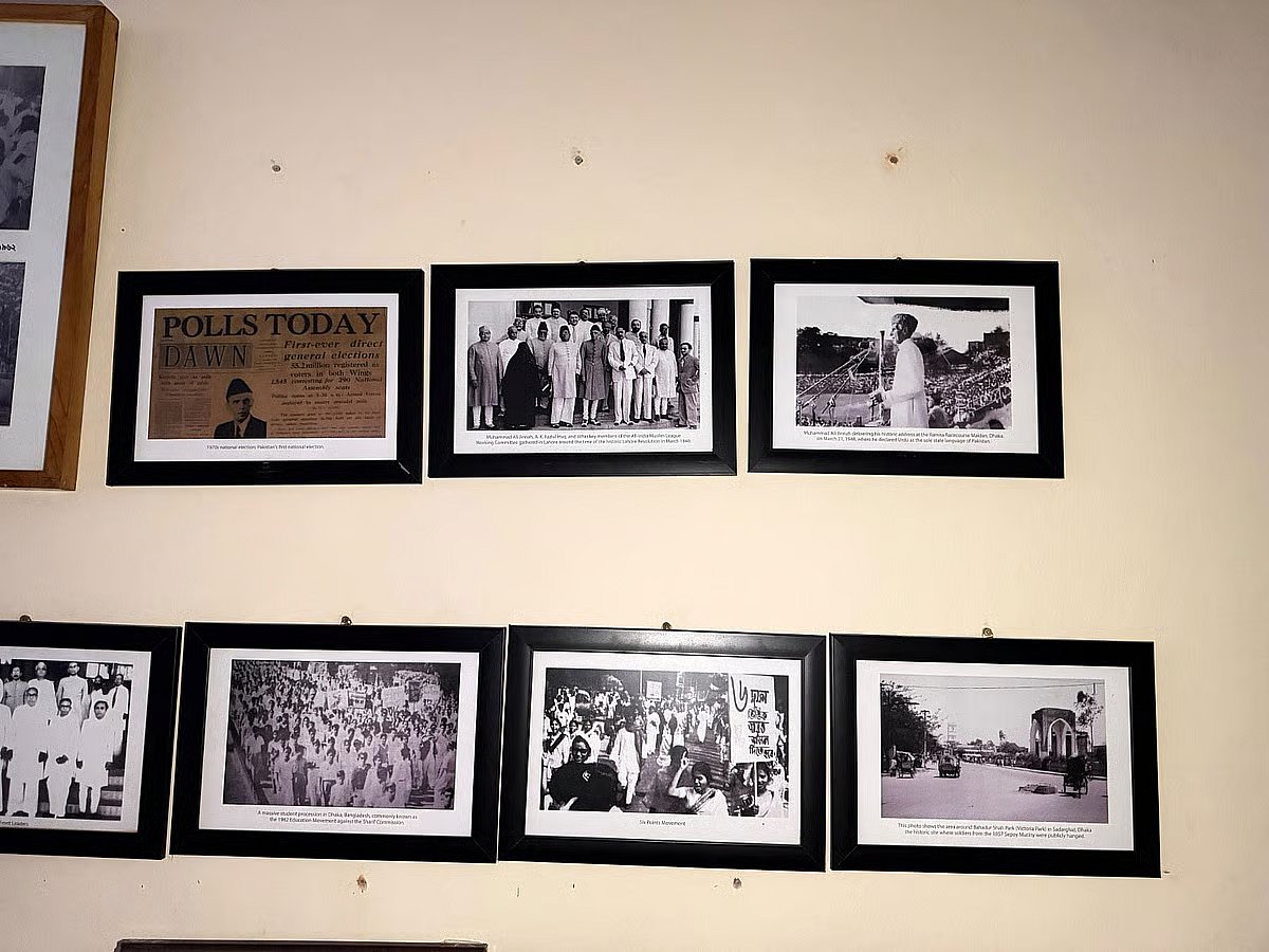 DUCSU opens museum featuring Jinnah photographs and historical artifacts