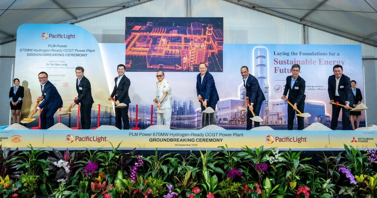 Singapore xây dựng nhà máy điện chạy khí gas kết hợp pin lưu trữ năng lượng