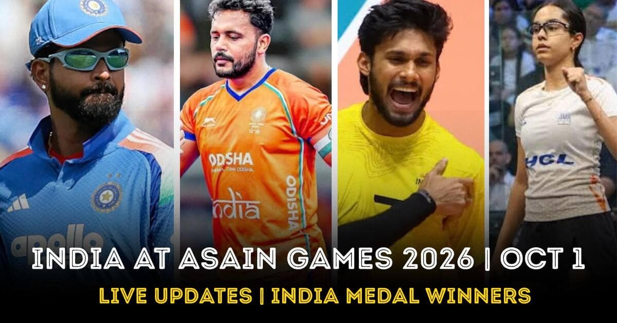 India eyes medal glory on Day 12 of Asian Games in Aichi-Nagoya