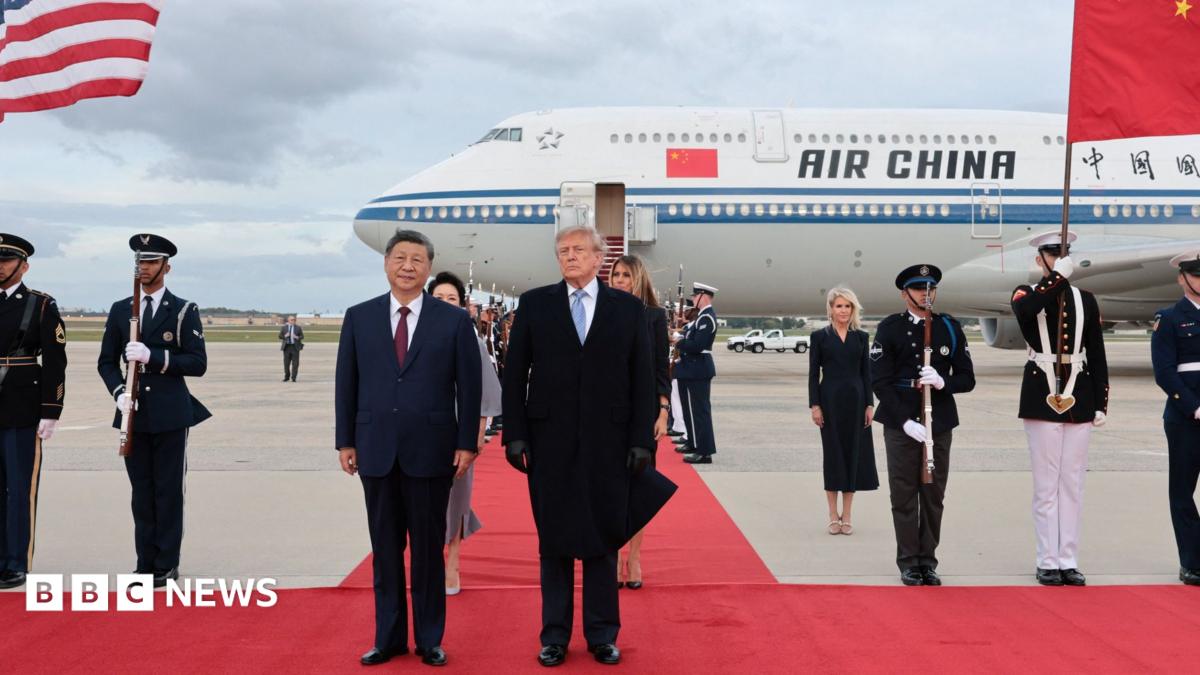 Trump Stages Military Display for Xi's State Visit