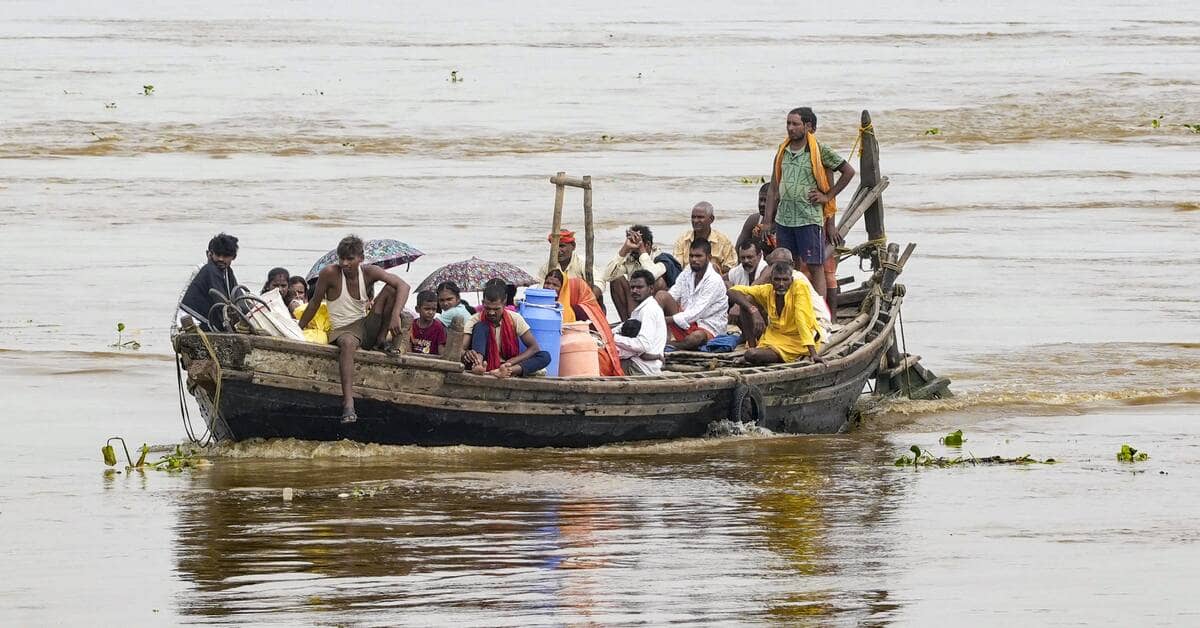 Bihar floods impact 2.7 million as swollen rivers inundate 13 districts