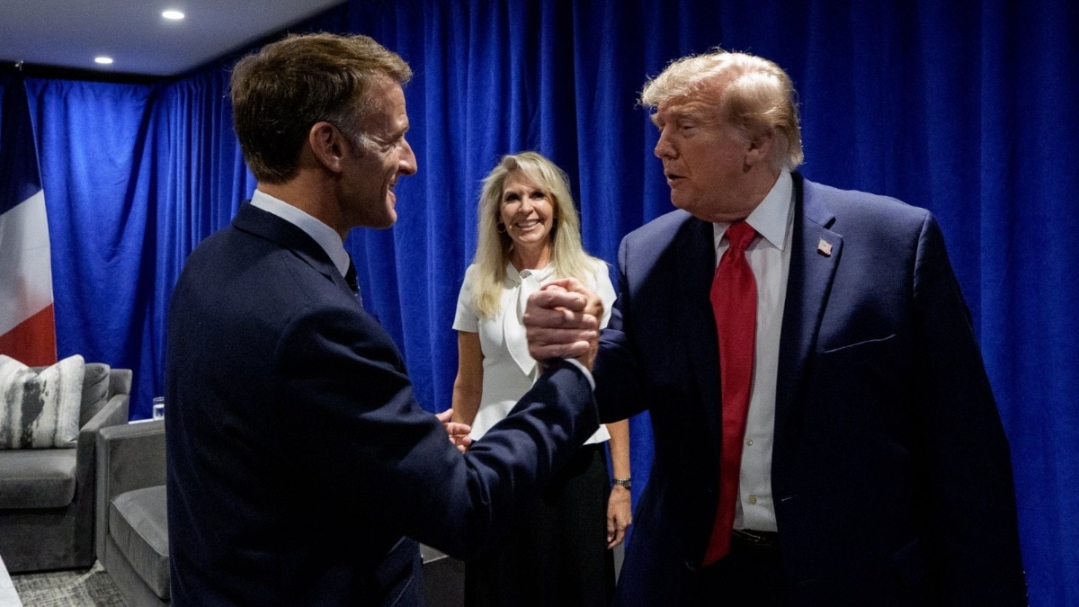 Macron challenges Trump's Gaza peace plan at UN General Assembly