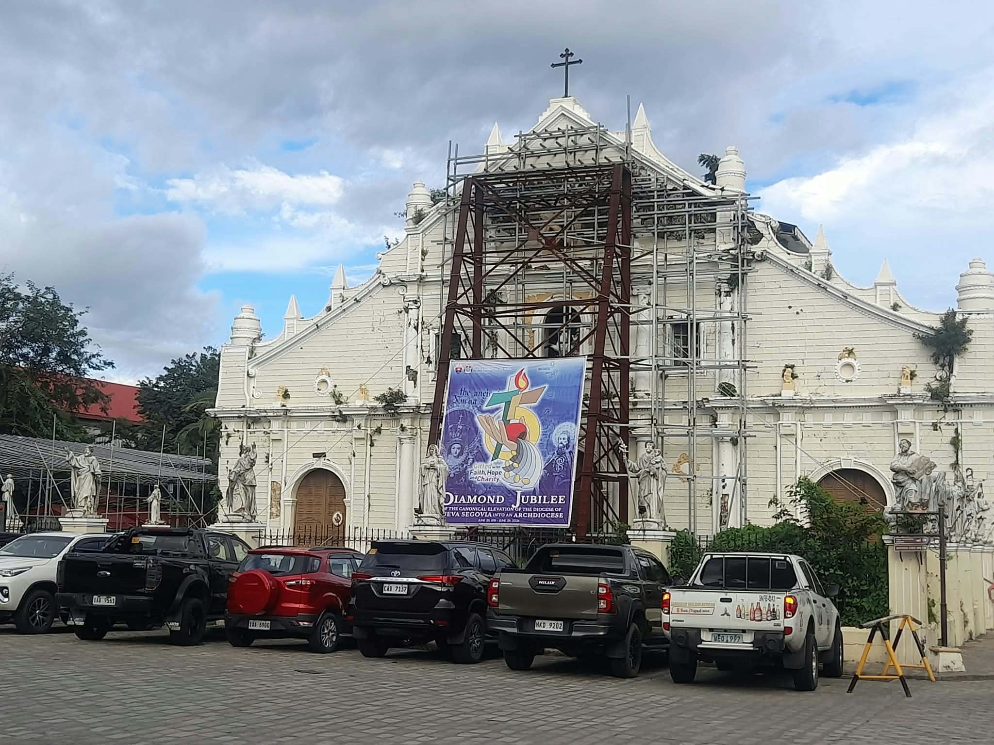 Construction worker arrested over theft at Vigan cathedral