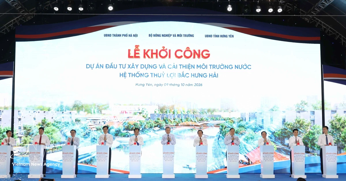 Vietnam breaks ground on major Hung Yen irrigation modernisation project