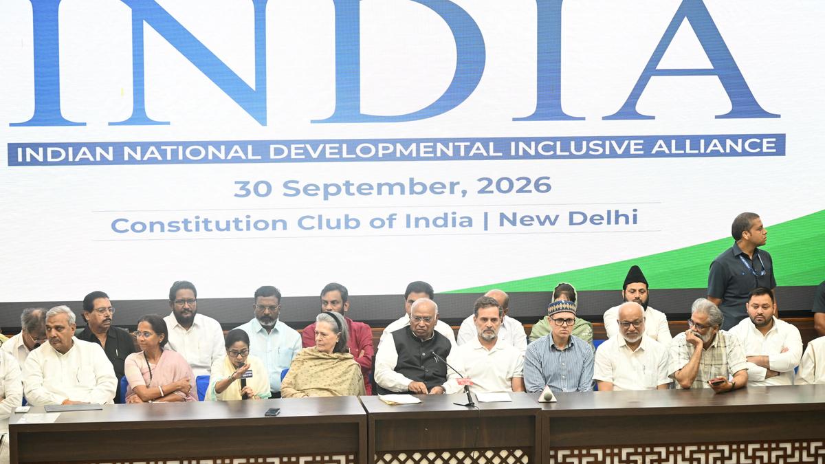 विपक्षी दलों का चुनाव आयोग के खिलाफ राष्ट्रव्यापी अभियान अक्टूबर से