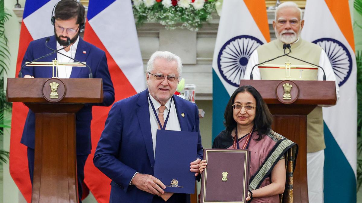 India, Chile to negotiate comprehensive bilateral trade agreement