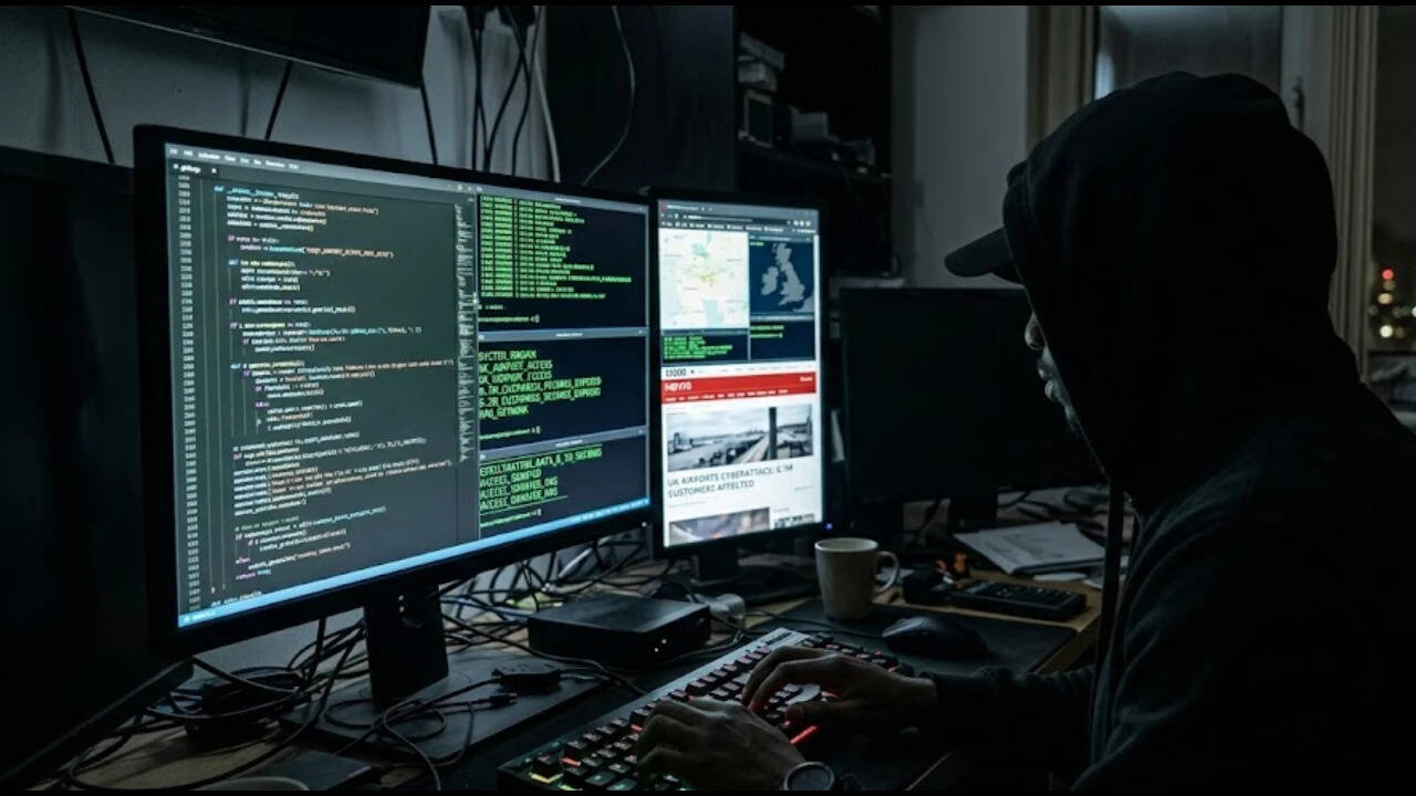 Cyberattack exposes data of 8.7 million at three UK airports