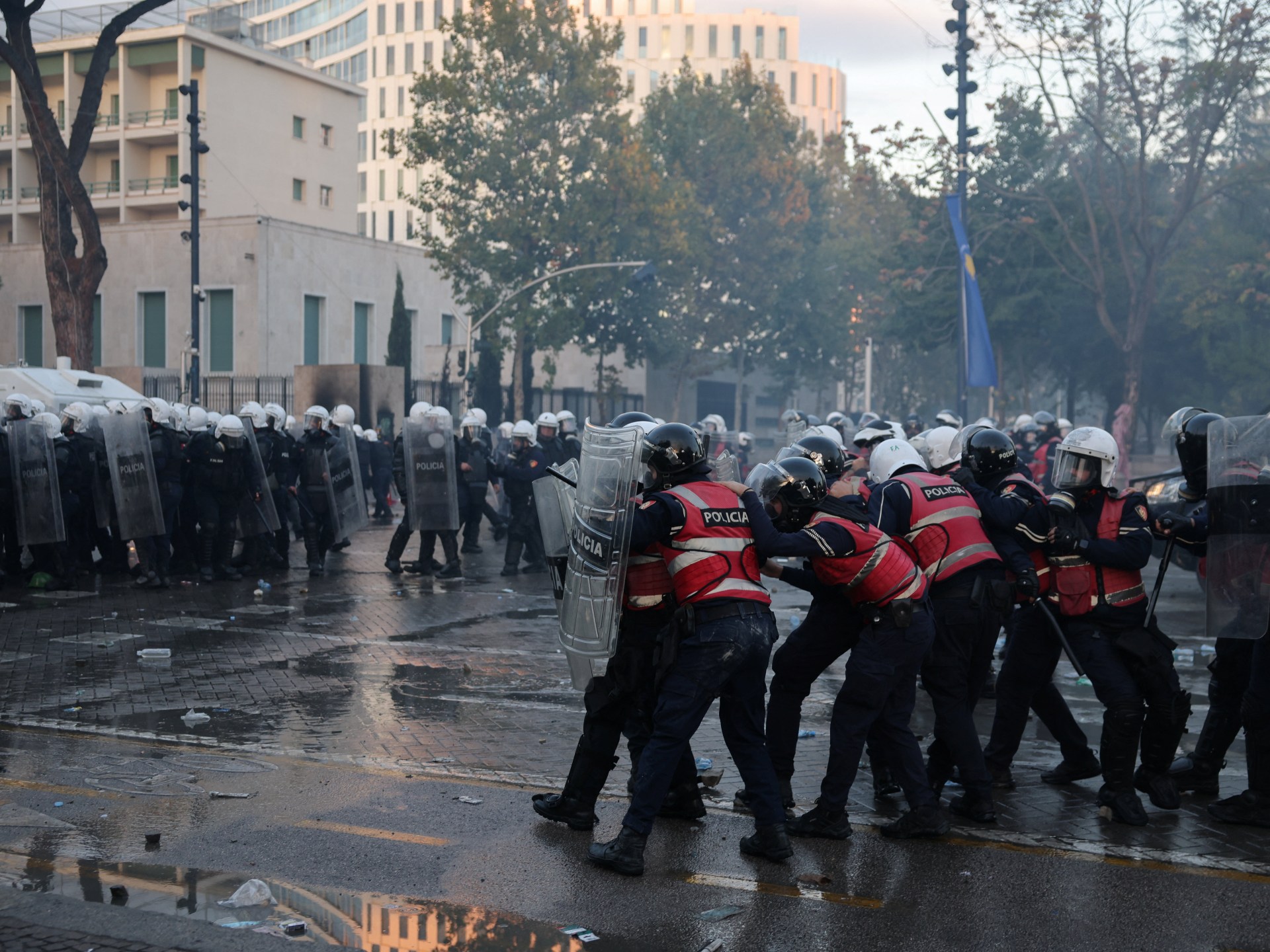 Albania police deploy rubber bullets as anti-Rama protests intensify