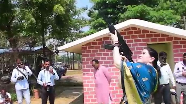 IPS Officer Issued Show-Cause Notice After Dussehra AK-47 Firing