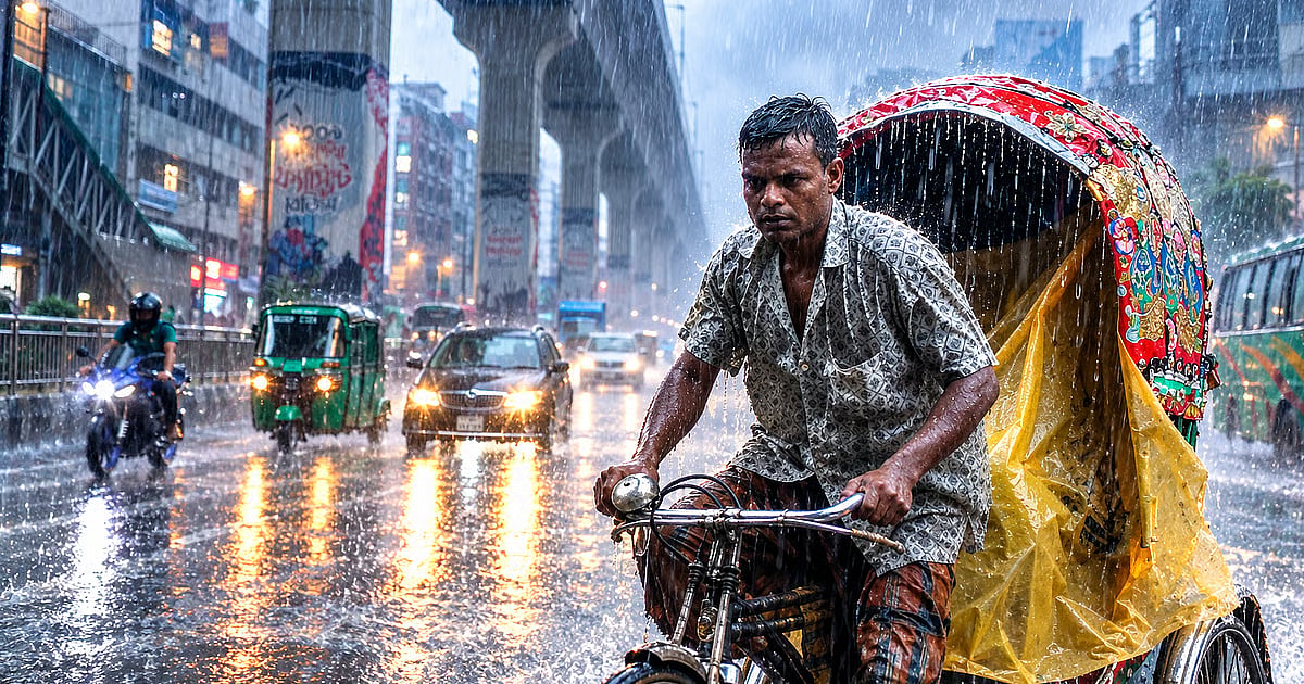 Dhaka wakes to morning rains as meteorologists track weather pattern