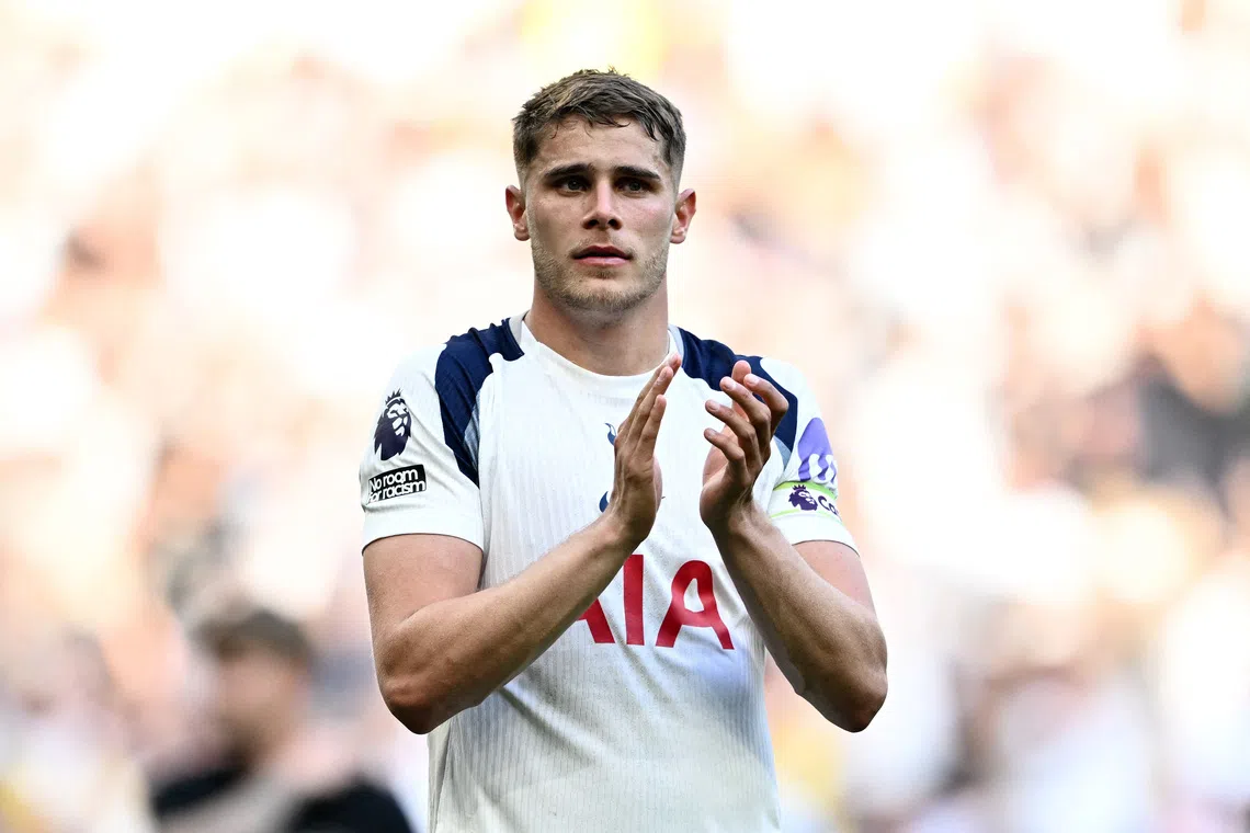 Van de Ven named Tottenham captain under De Zerbi regime
