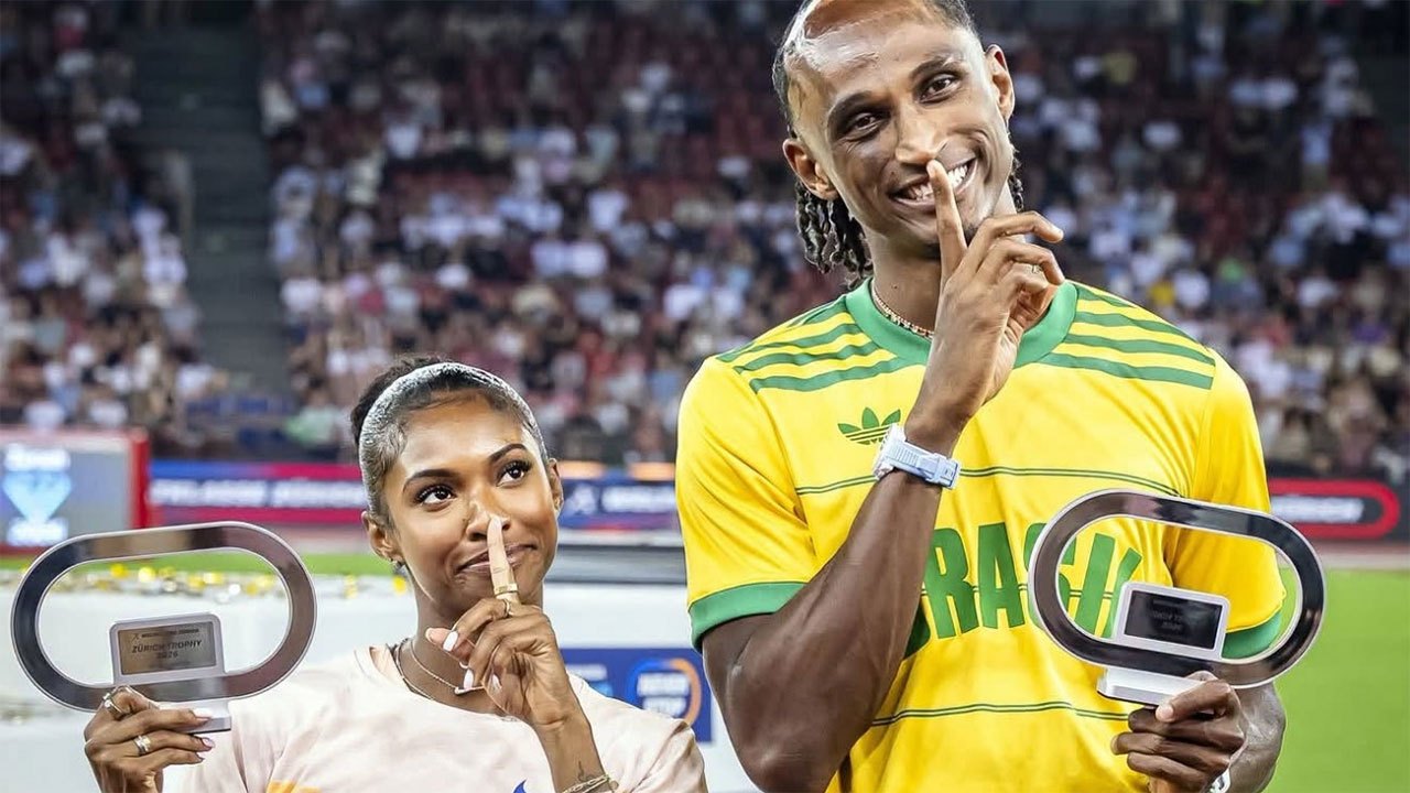 Dos Santos, Russell shatter world records at Zurich Diamond League