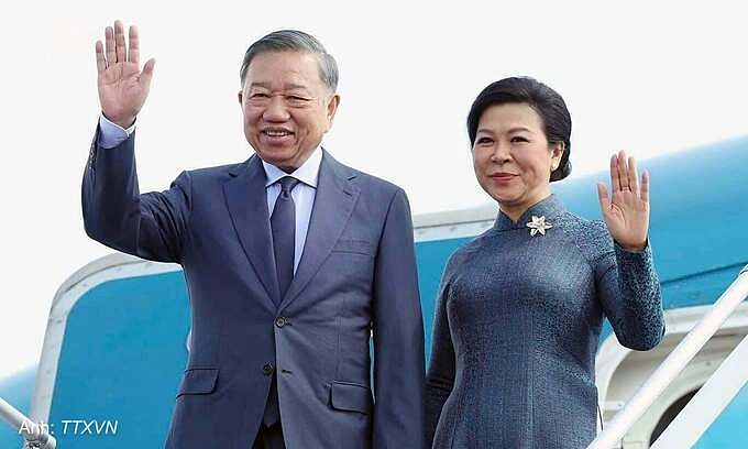 Tổng Bí thư Tô Lâm bắt đầu chuyến công du tới Nga và Pháp