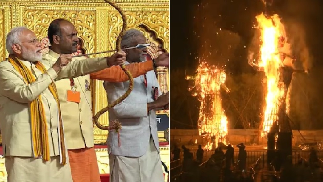 PM Modi Identifies Three Key Challenges Facing India at Dussehra Event