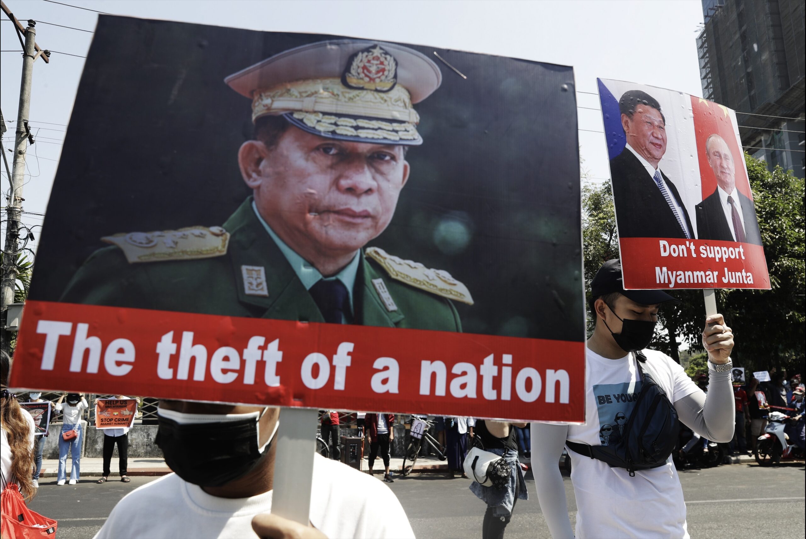 Myanmar junta chief claims restraint toward Suu Kyi in rare interview