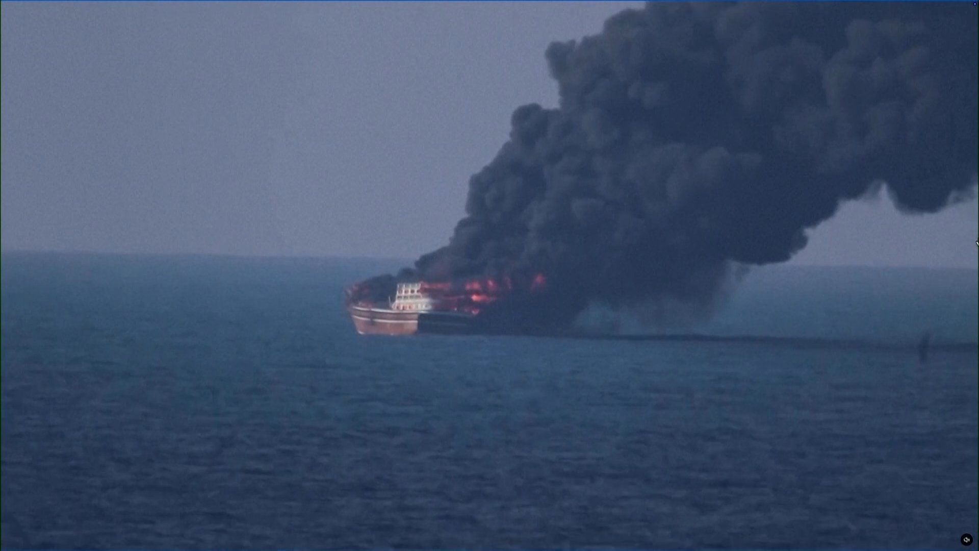 US Destroys Iranian-Linked Vessel in Gulf of Oman