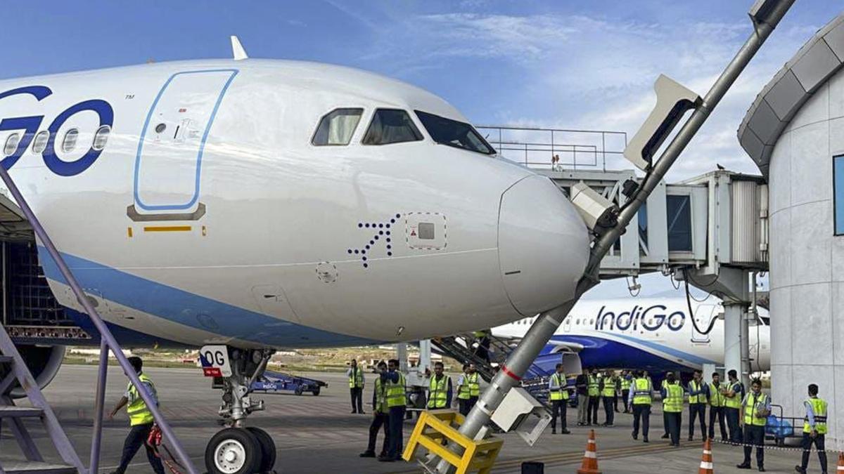 IndiGo flight diverted to Hyderabad after smoke detected from passenger device