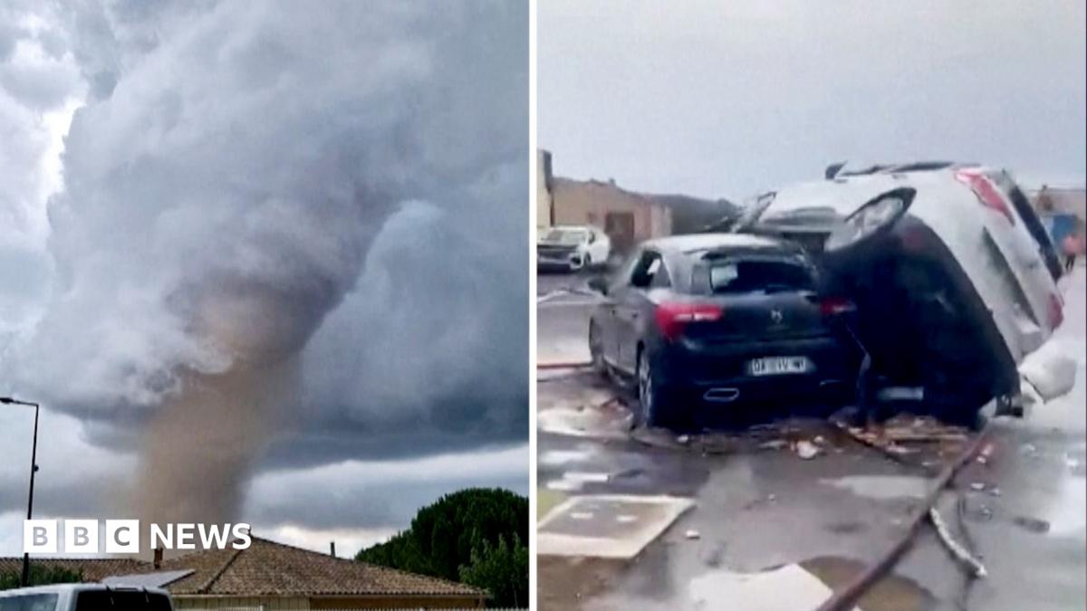 Tornado strikes southern France, injuring over 40 people