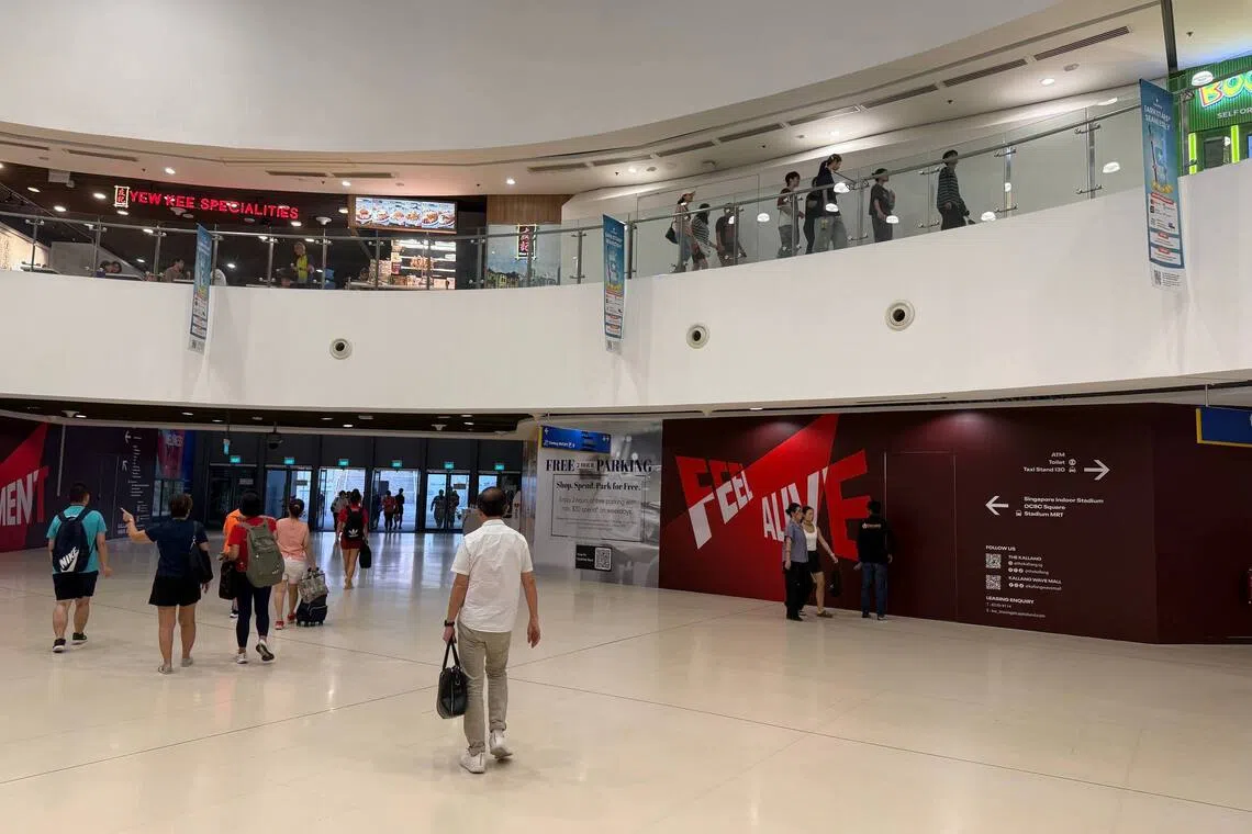 Kallang Wave Mall undergoes major transformation with sports focus