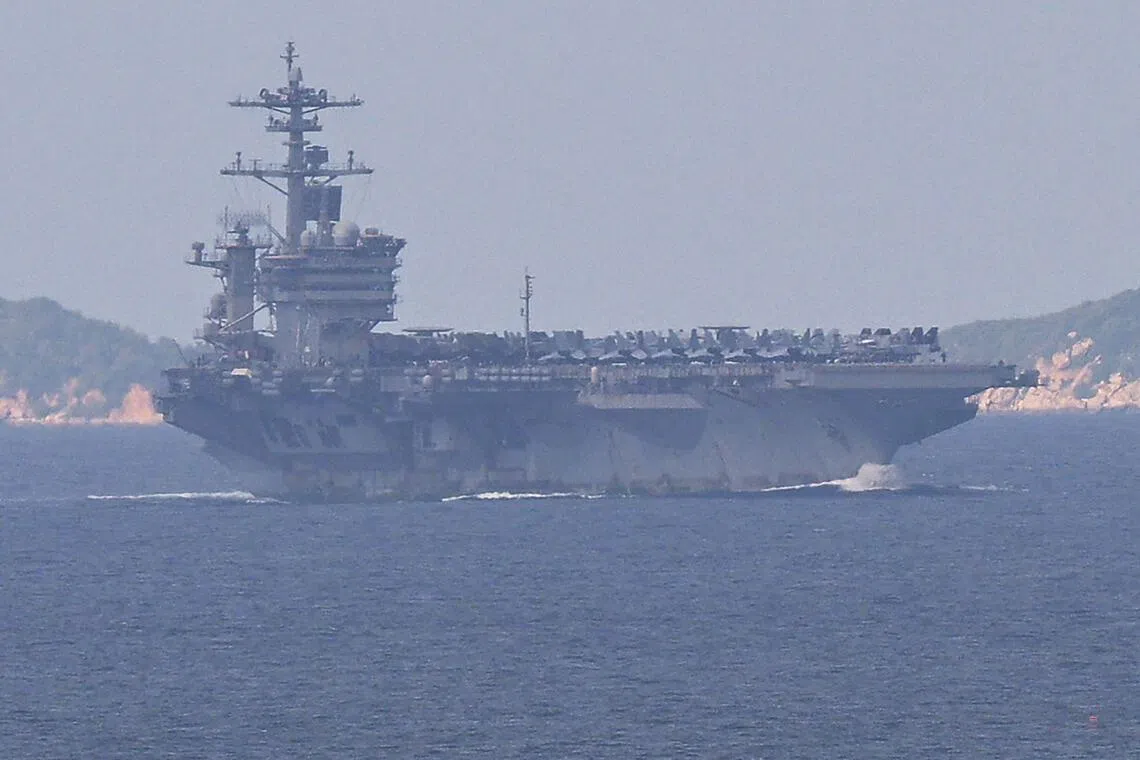 US Navy carrier completes record-breaking 200-day deployment to Thailand