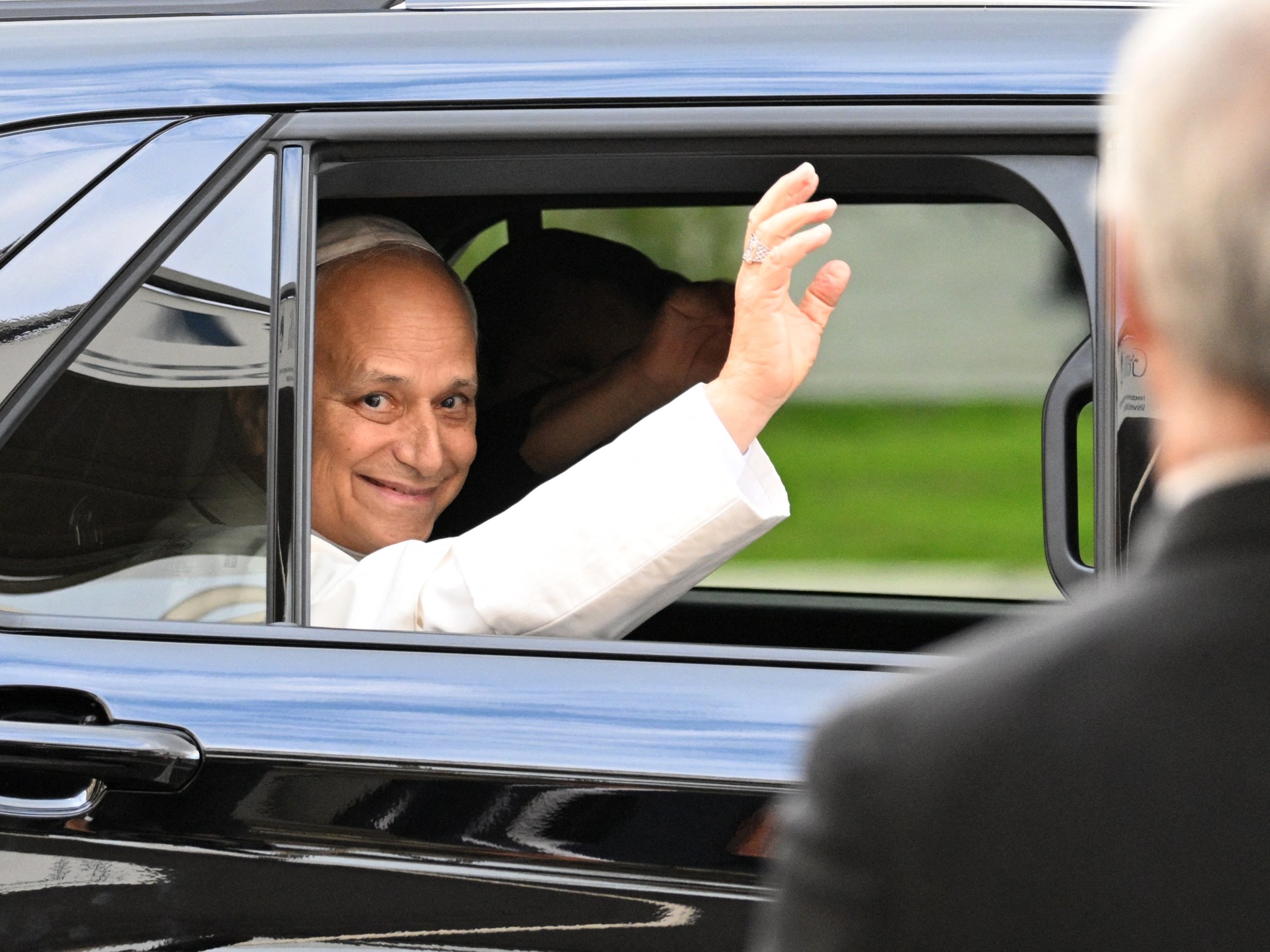 Pope Leo returns to Vatican following lung cancer surgery