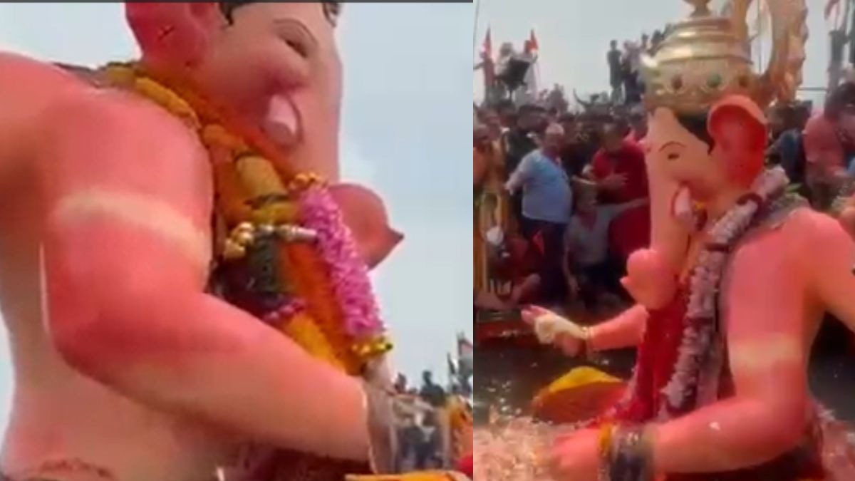 Mumbai bids farewell to Lalbaugcha Raja, Chintamani idols in grand visarjan