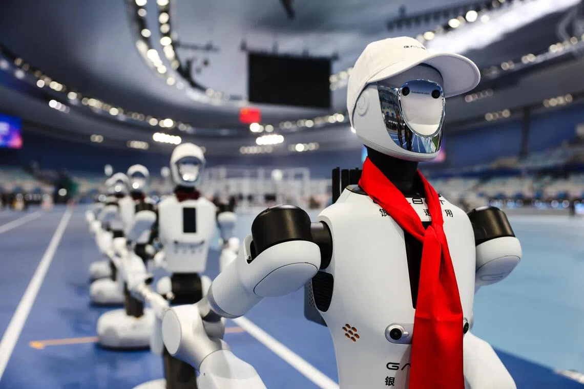 Beijing hosts World Humanoid Robot Games, testing machines beyond speed