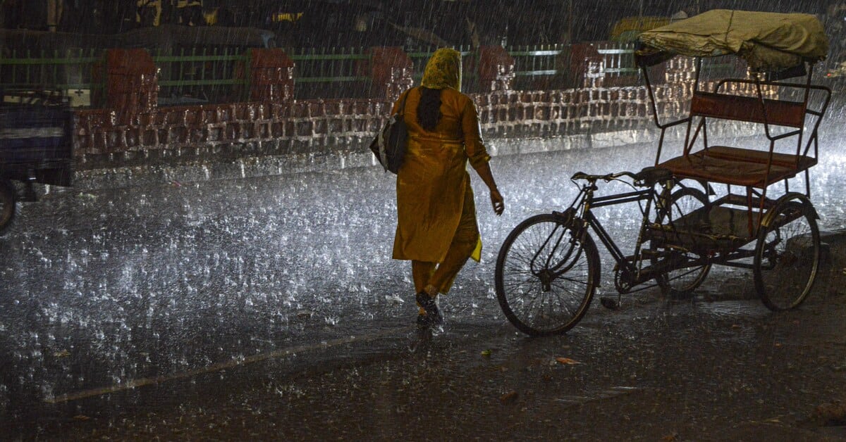 India braces for heavy rainfall; Delhi placed on yellow weather alert