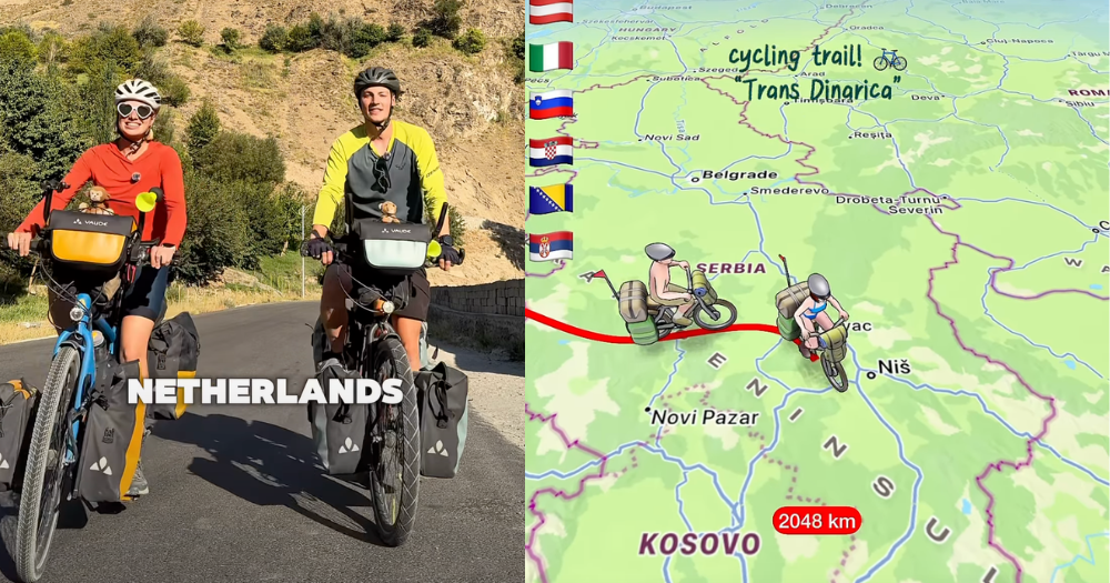 Dutch cyclists pedal towards Singapore after 4,000km journey