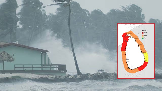 Authorities issue advisory as strong winds and rough seas threaten coastal areas