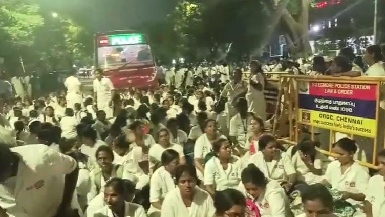 Tamil Nadu nurses claim govt lured them into talks, then arrested protest leaders