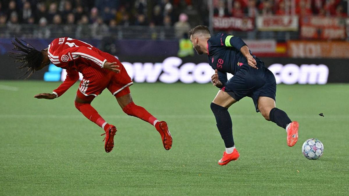 Bayern Munich held by Viking in Champions League thriller despite Olise red card