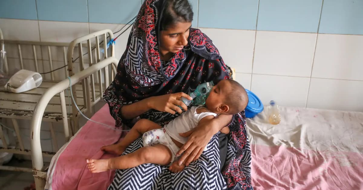 Bangladesh Hadapi Krisis Campak dengan Kematian Mendekati Seribu Anak