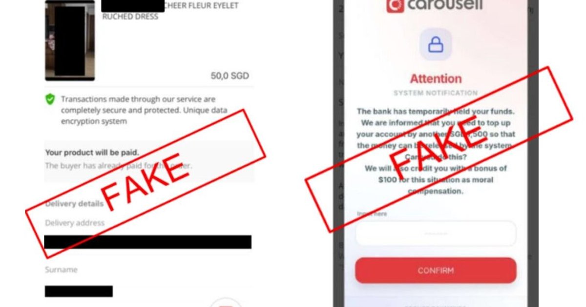 Singapore police warn of $180,000 lost to Carousell phishing scams