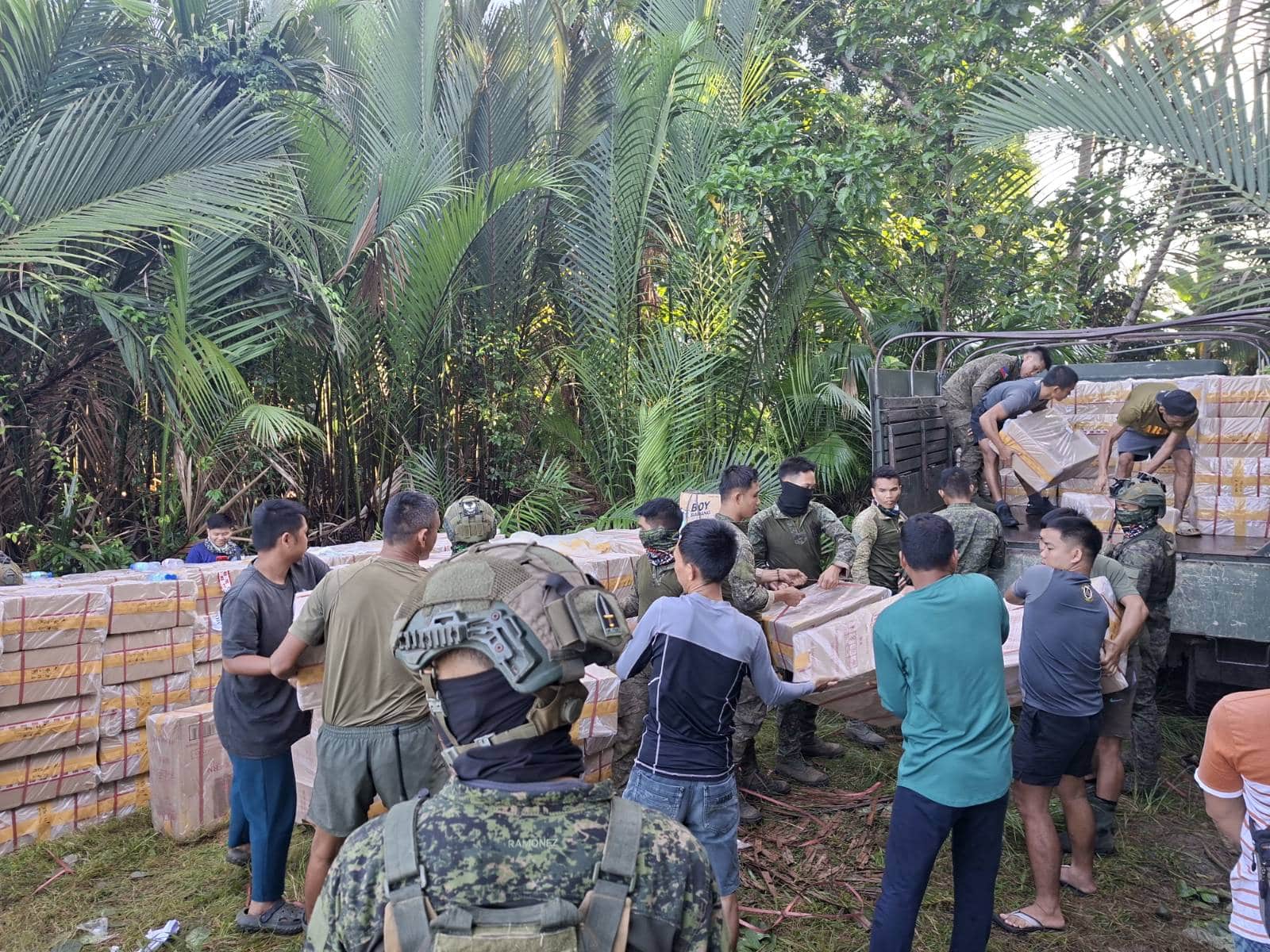 Army seizes P29 million in suspected smuggled cigarettes in Mindanao