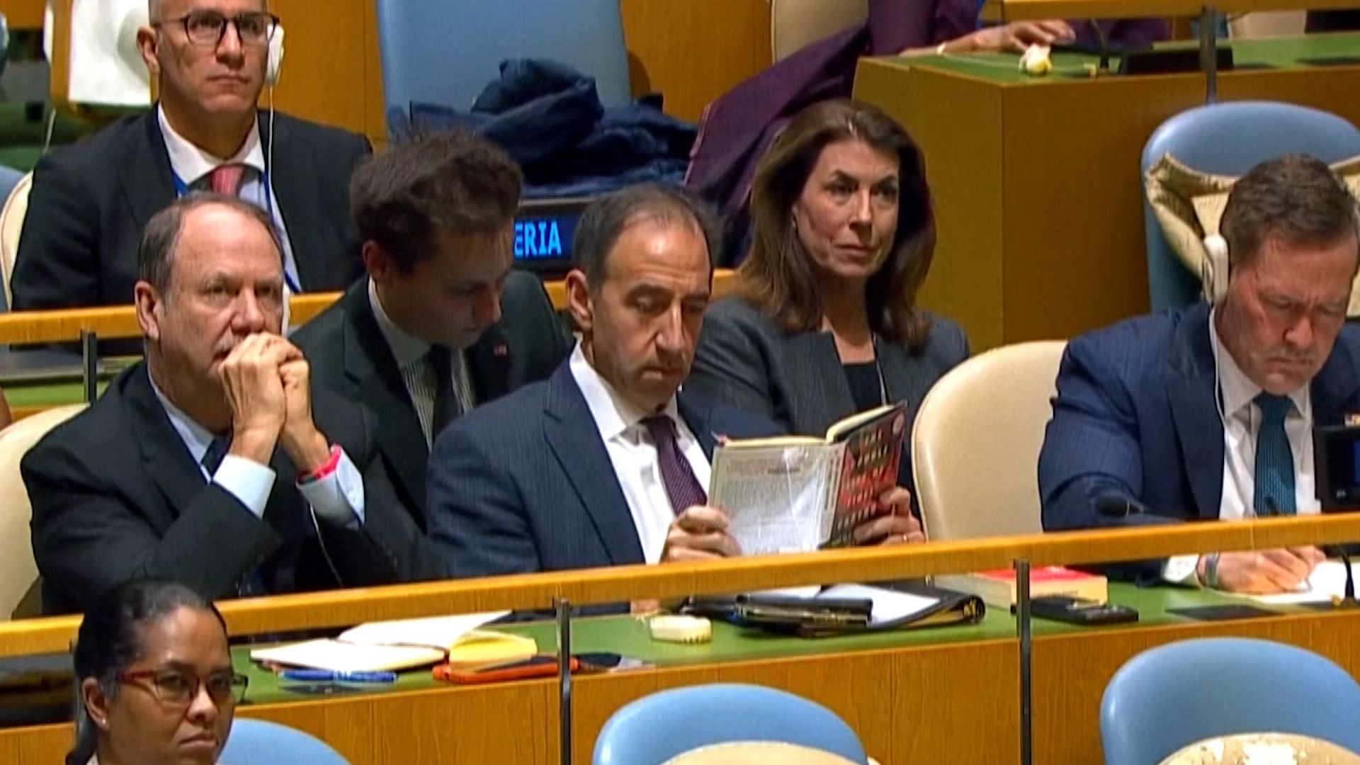 US envoy's book reading draws criticism during Cuban minister's UN speech