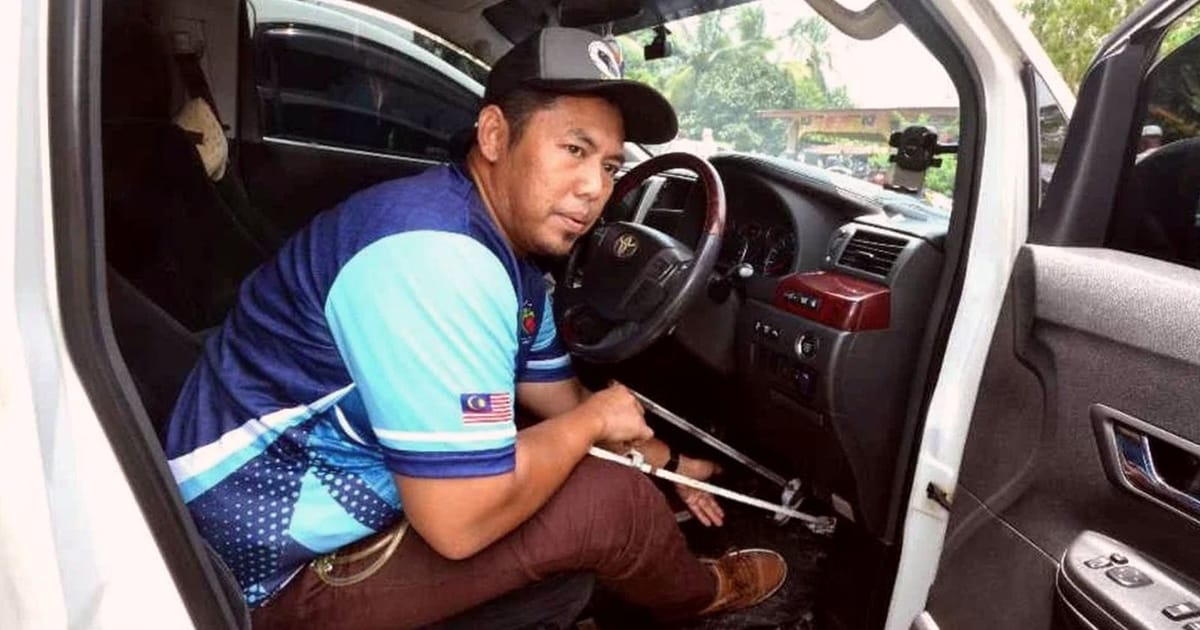 Selepas Lumpuh, Shahrul Nizam Temui Tujuan Hidup Sebagai Pemandu Ambulans