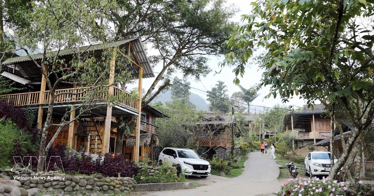 Lao Chai nổi lên thành điểm đến du lịch cộng đồng tại Lai Châu
