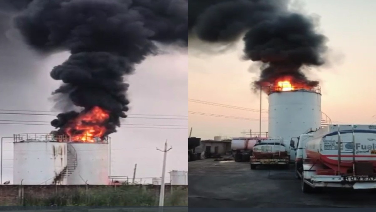 Two workers killed in massive fire at tyre factory in Uttar Pradesh