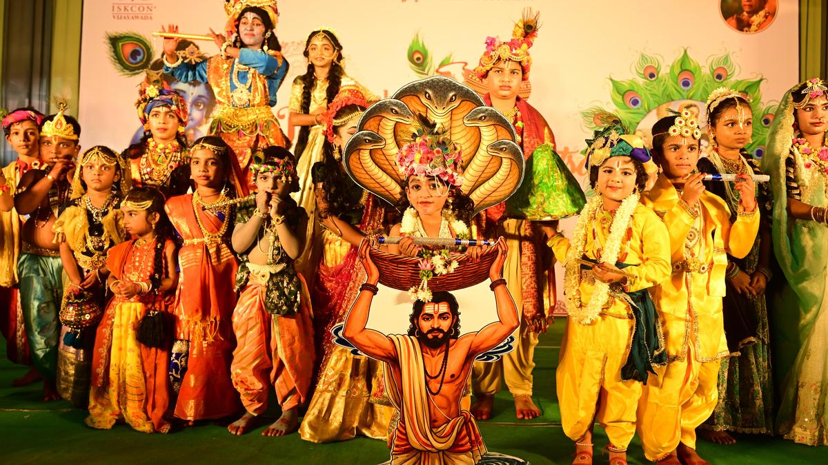 Young performers shine at Janmashtami festivities across region