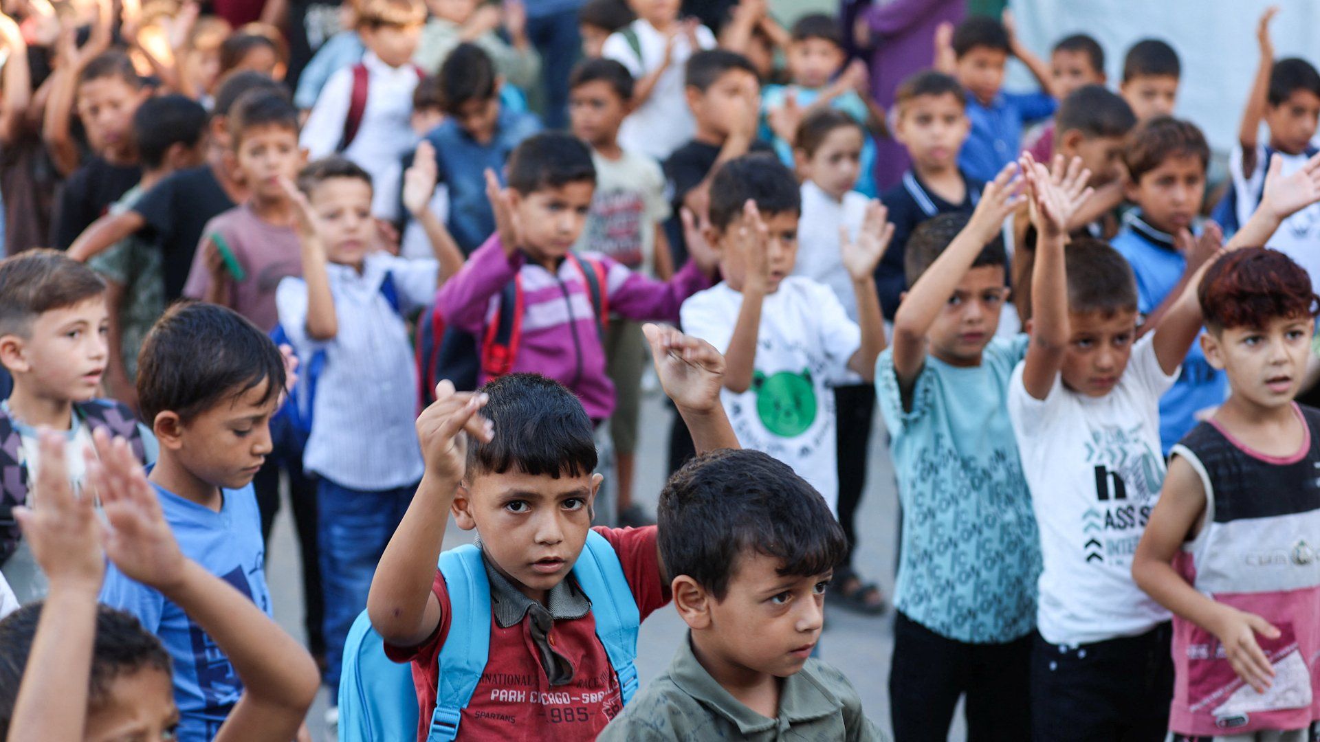Palestinian students resume classes amid Gaza's school reconstruction