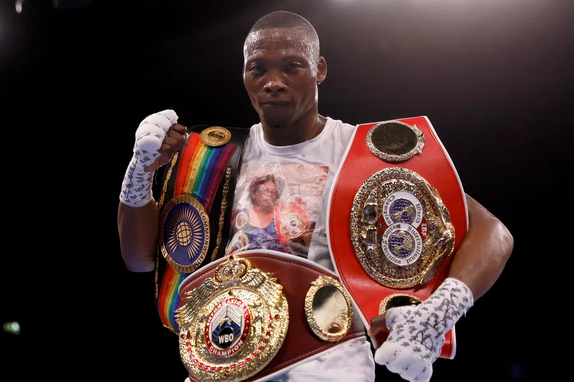 South African boxing champion Tete killed in shooting outside home