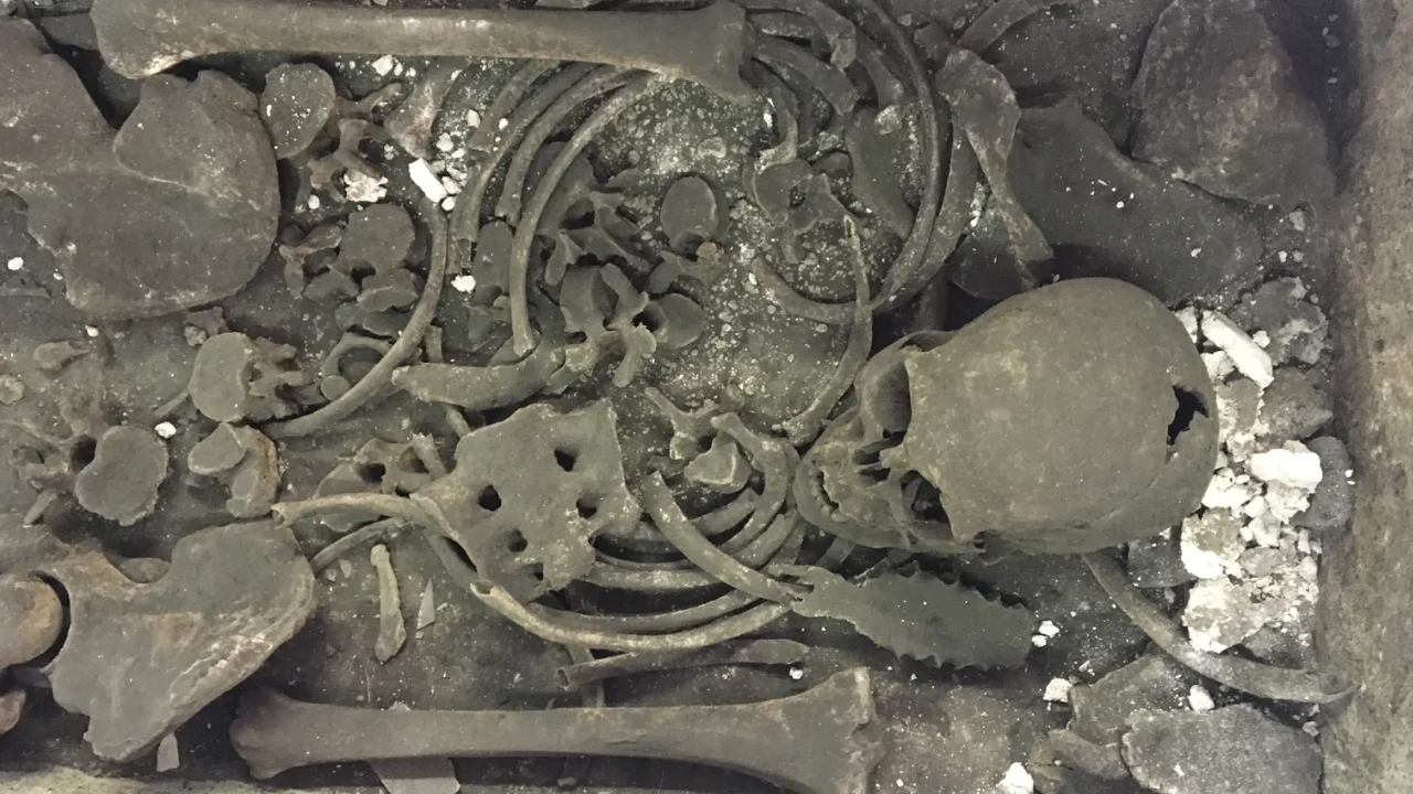Medieval abbot's remains found in ancient Roman coffin at Westminster Abbey