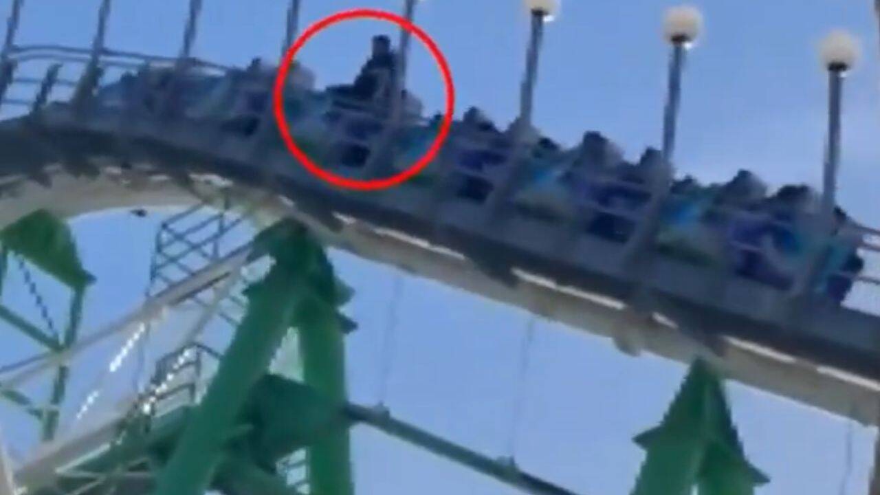 अमेरिका में रोलर कोस्टर से गिरकर व्यक्ति की मौत